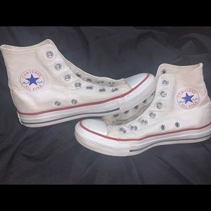 White High Top Converse